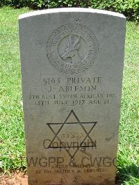 Dar Es Salaam War Cemetery - Abelson, J